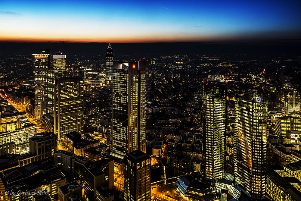 Frankfurt bei Nacht