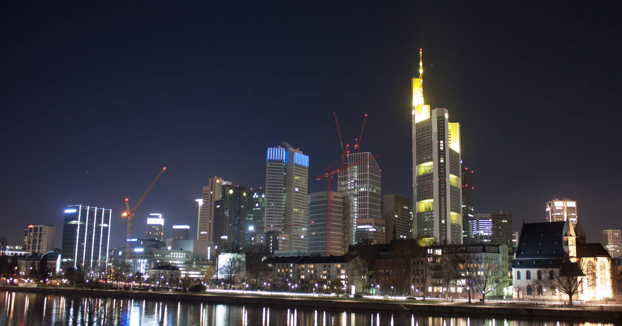 Frankfurt Bei Nacht