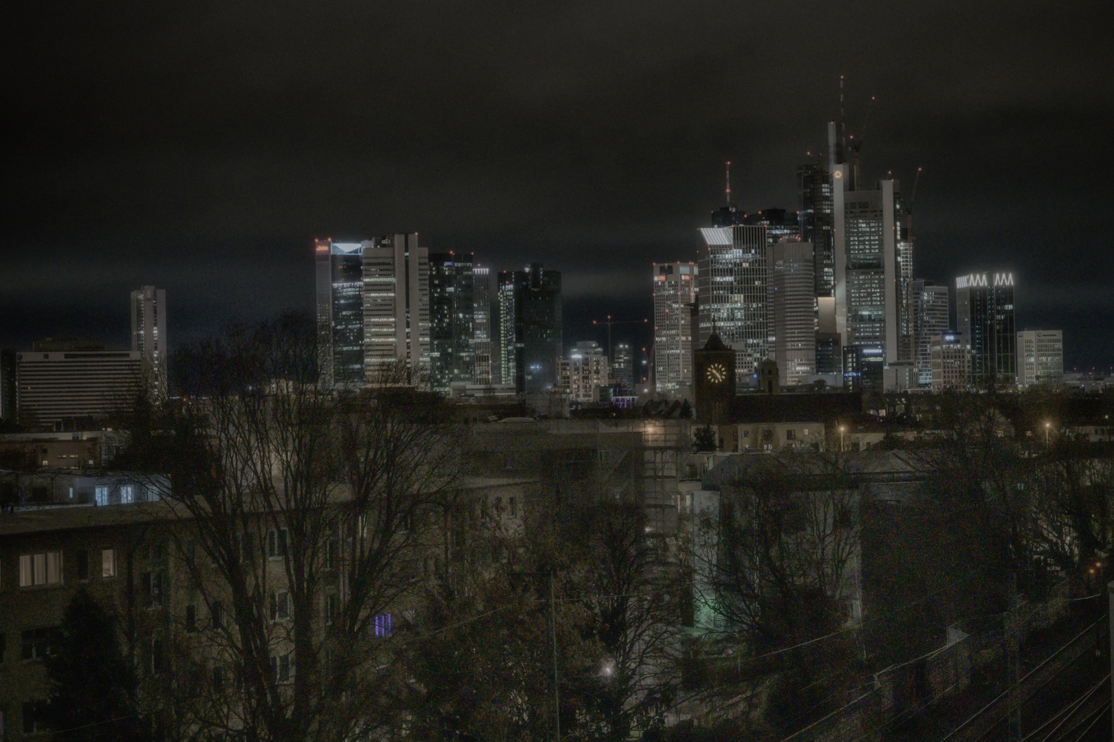 Frankfurt bei Nacht