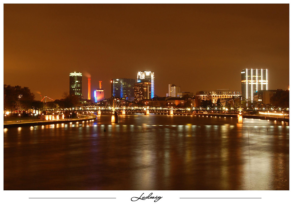 Frankfurt bei Nacht