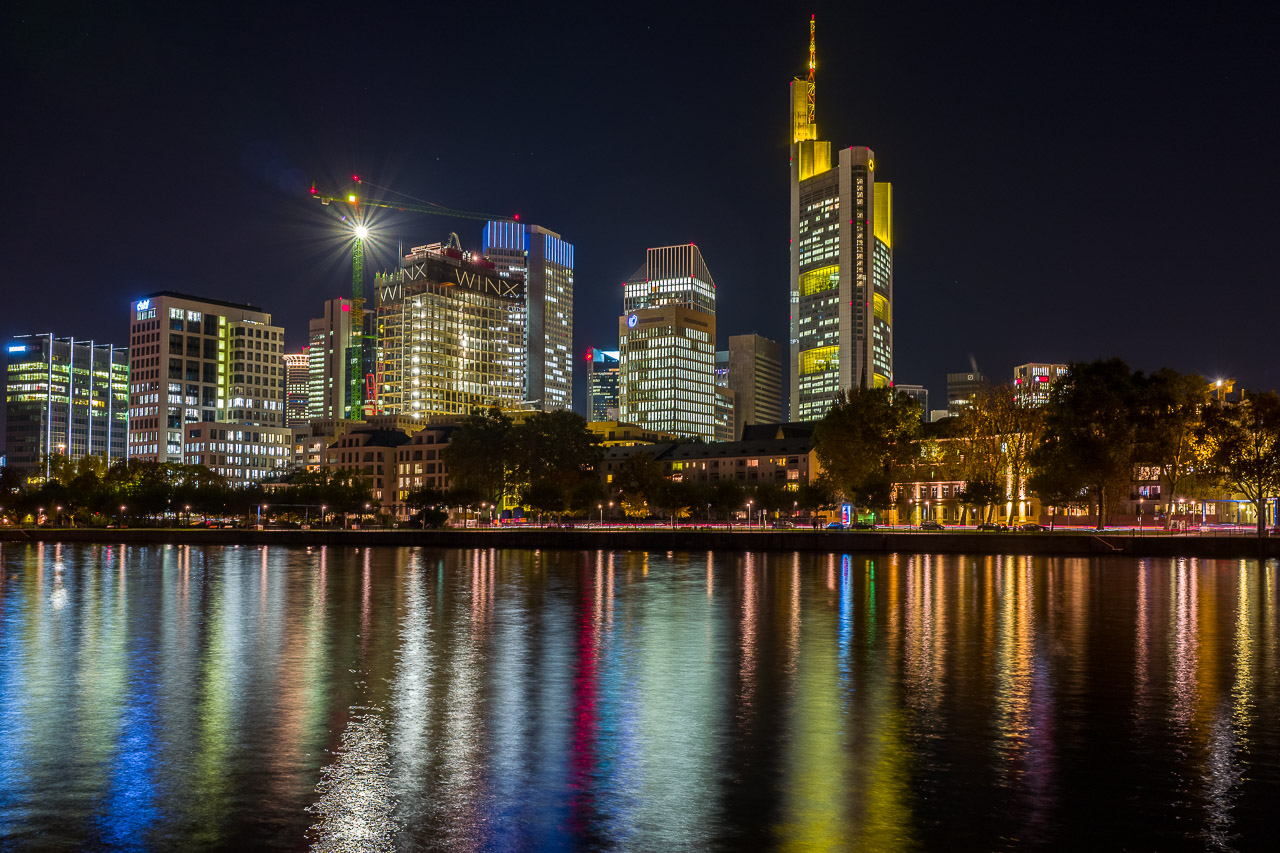 Frankfurt bei Nacht