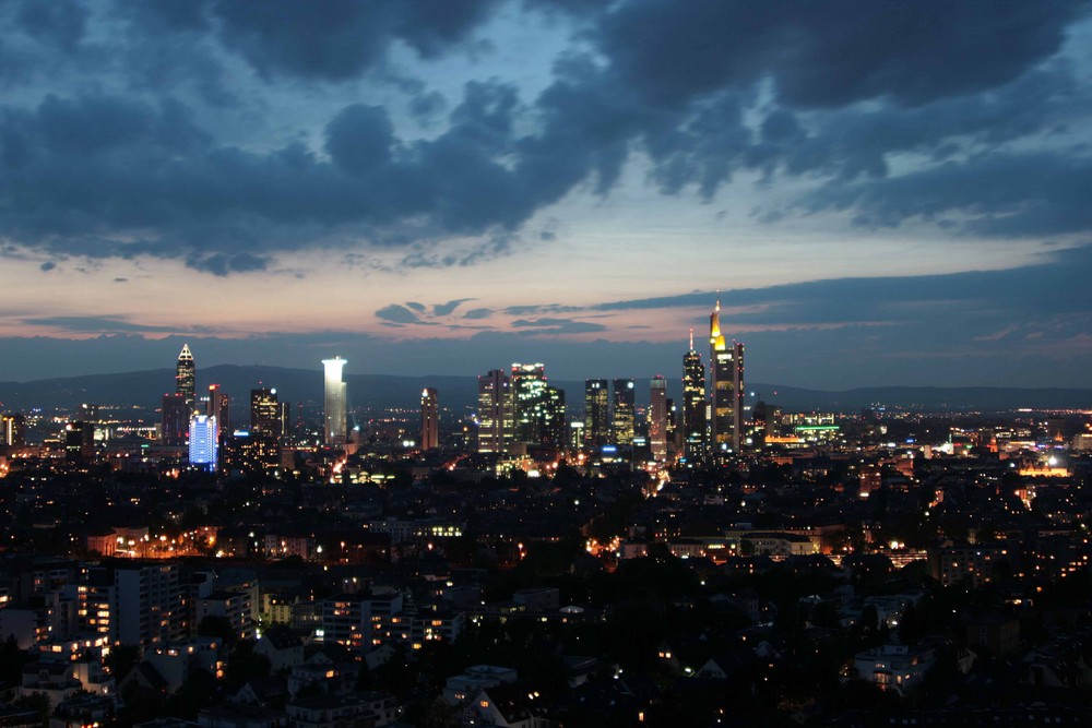 Frankfurt bei Nacht