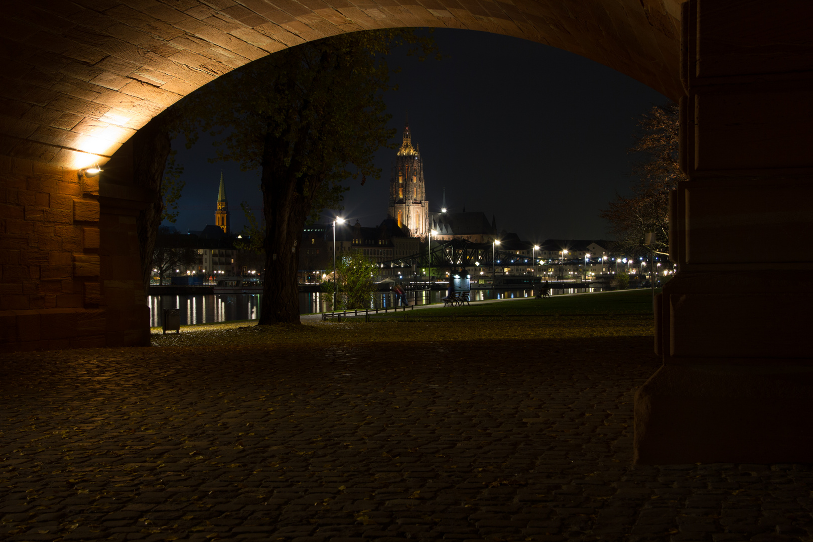 Frankfurt bei Nacht