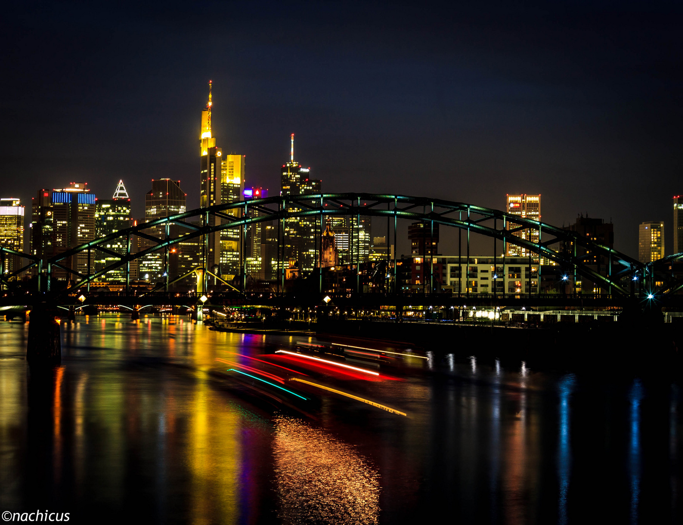 Frankfurt bei Nacht