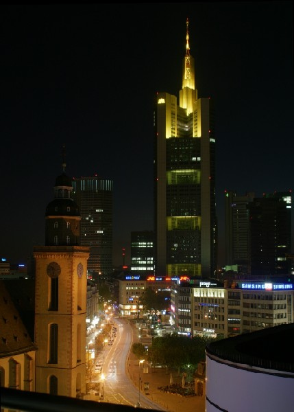 Frankfurt bei Nacht