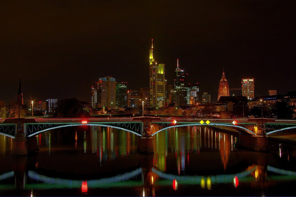 Frankfurt bei Nacht