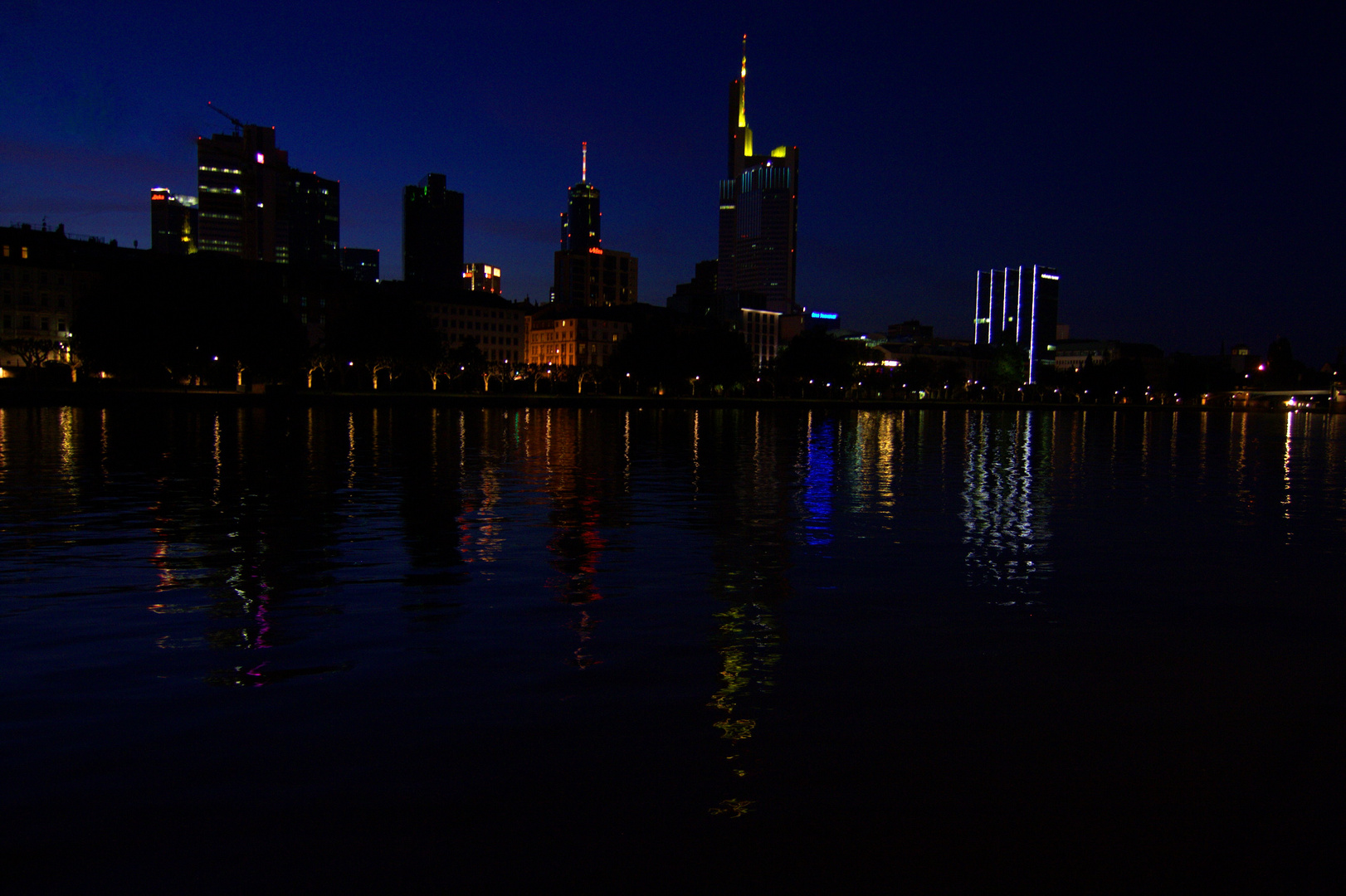 Frankfurt bei Nacht