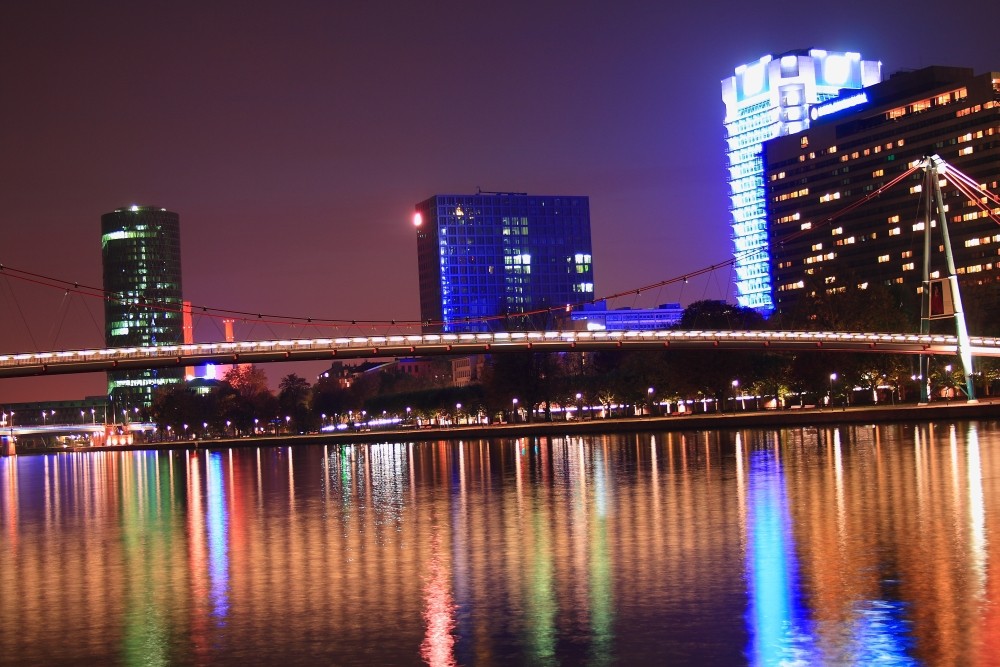 Frankfurt bei Nacht