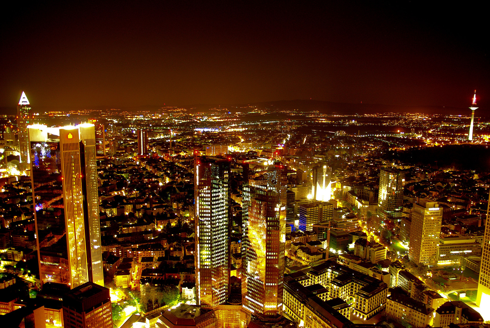 Frankfurt bei Nacht