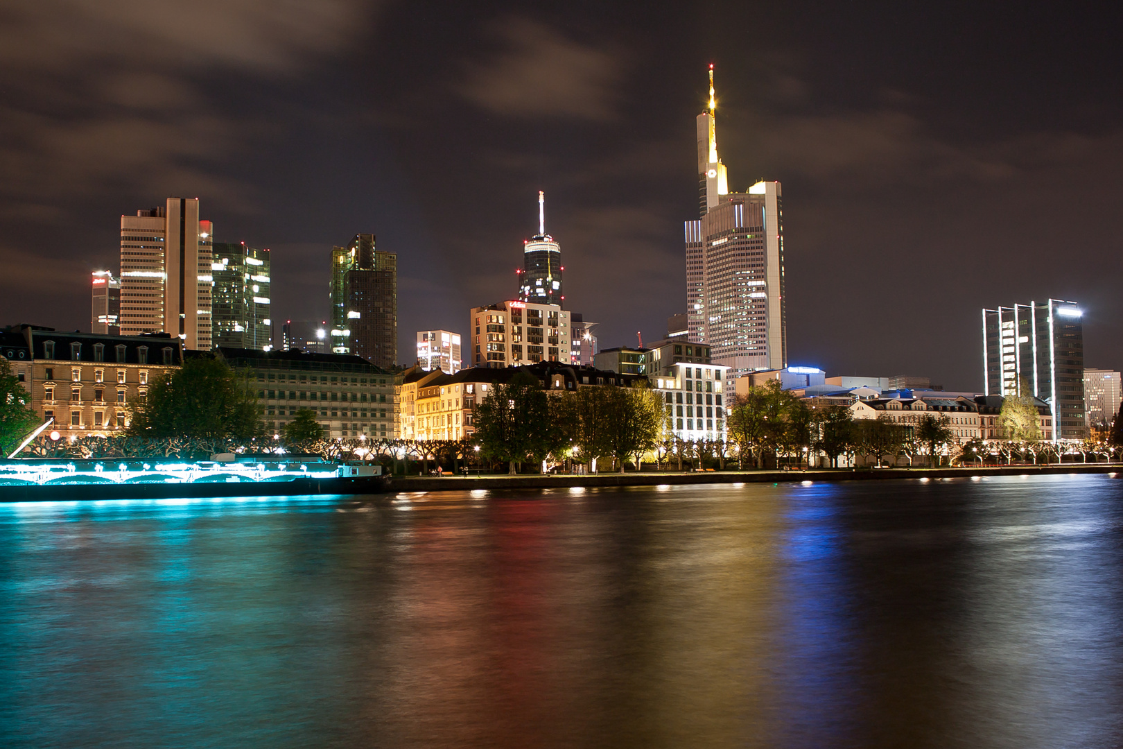 Frankfurt bei Nacht