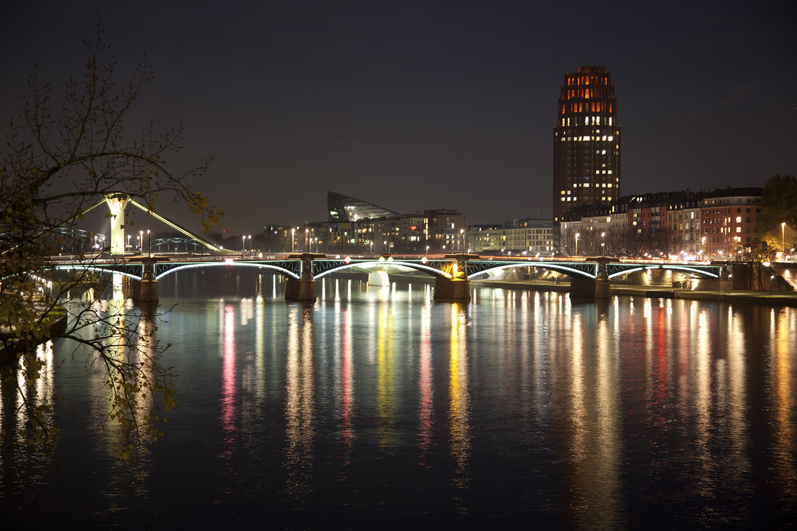 Frankfurt bei Nacht