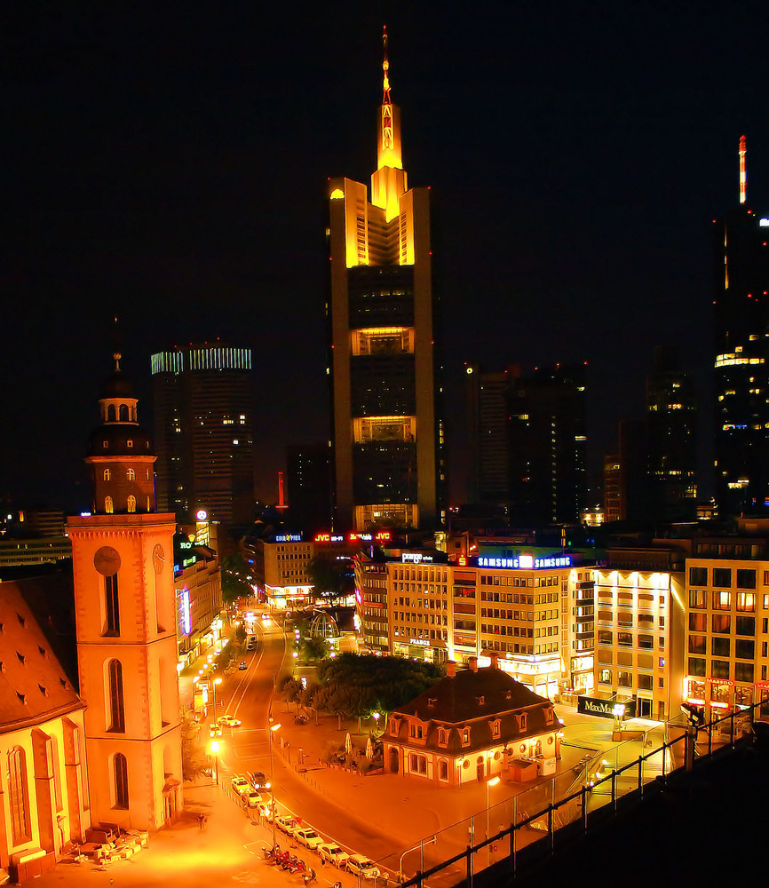 Frankfurt bei Nacht