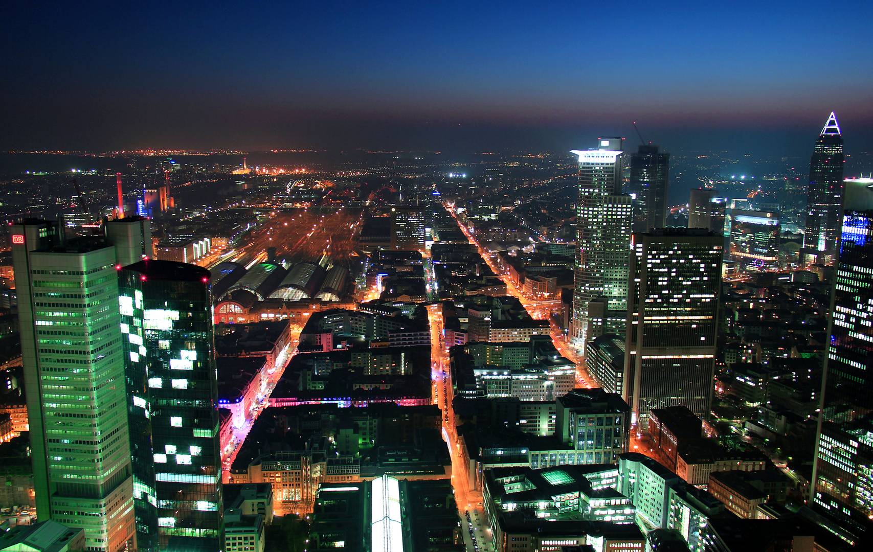 Frankfurt bei Nacht