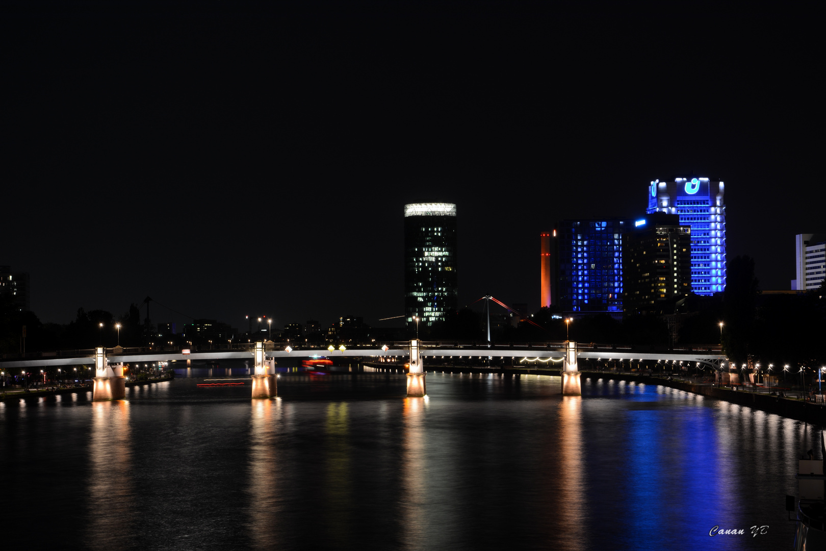 Frankfurt bei Nacht