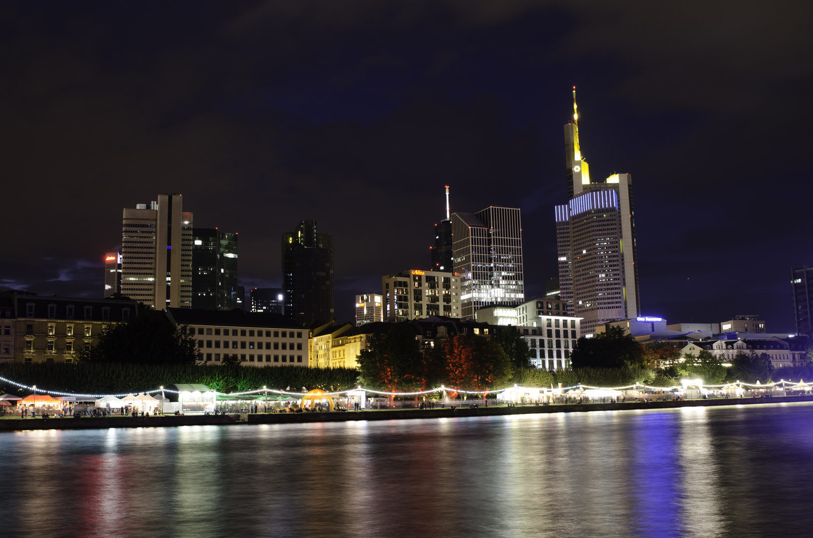 Frankfurt bei Nacht