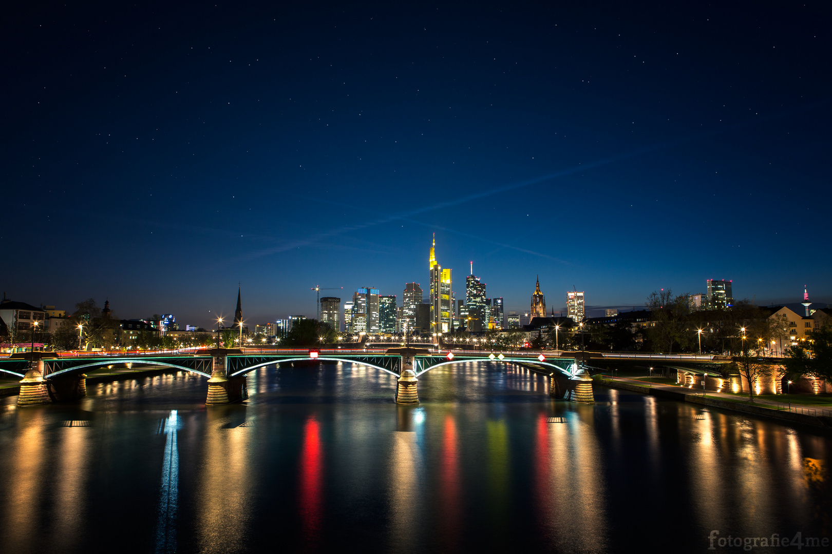 Frankfurt bei Nacht