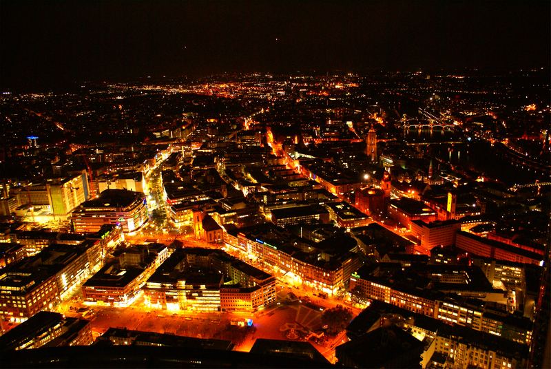 Frankfurt bei Nacht