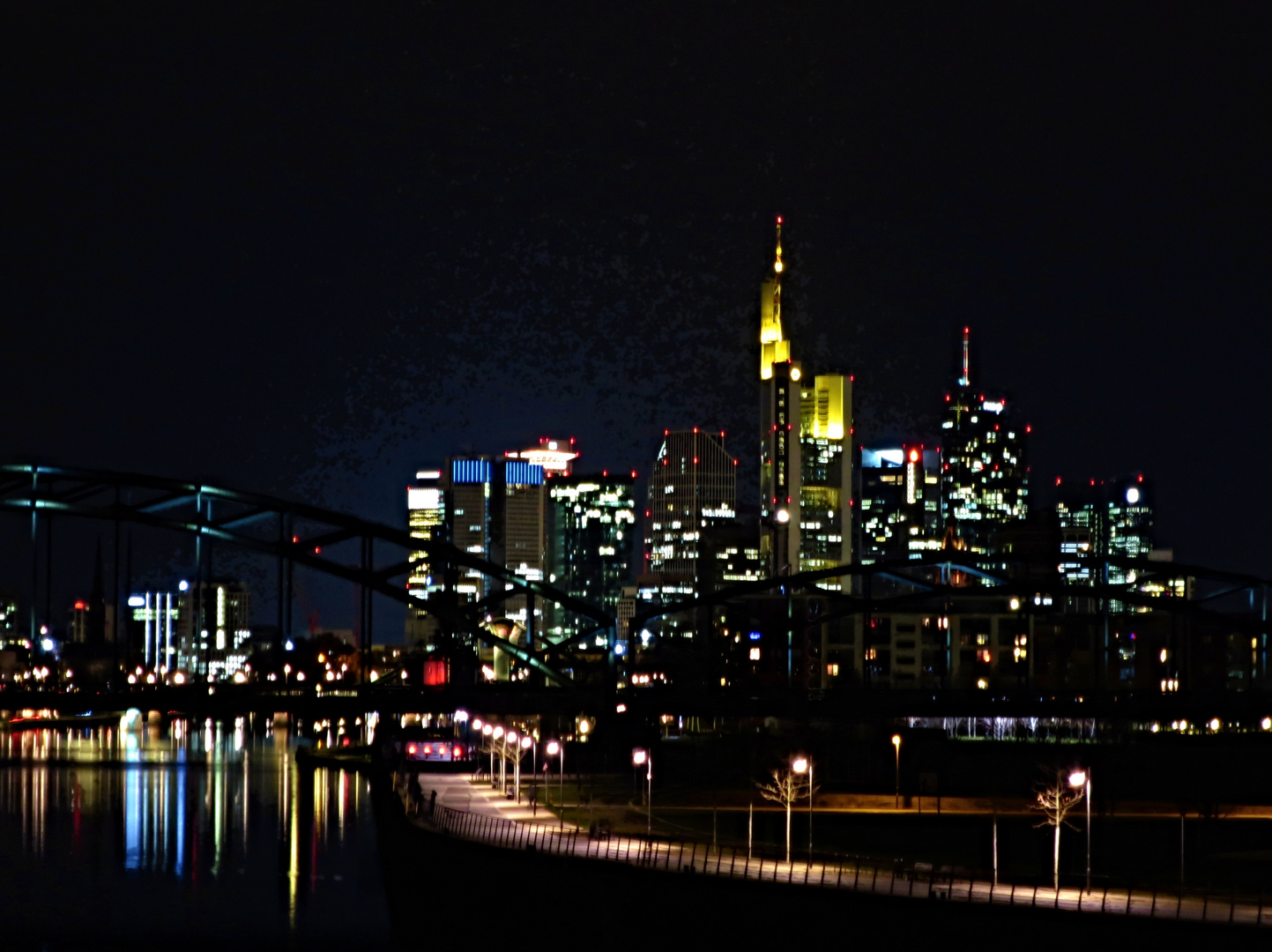 Frankfurt bei Nacht