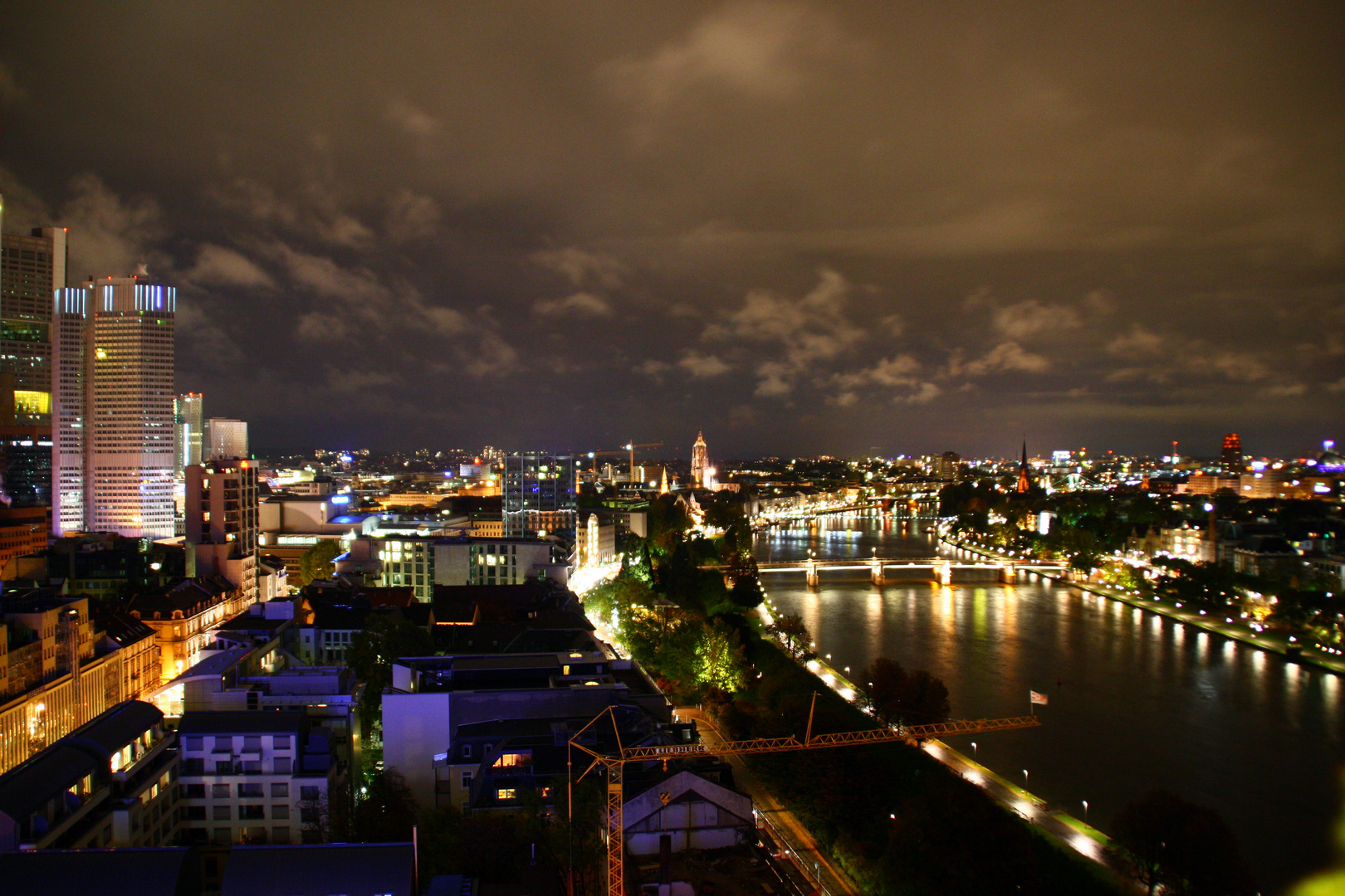 Frankfurt bei Nacht