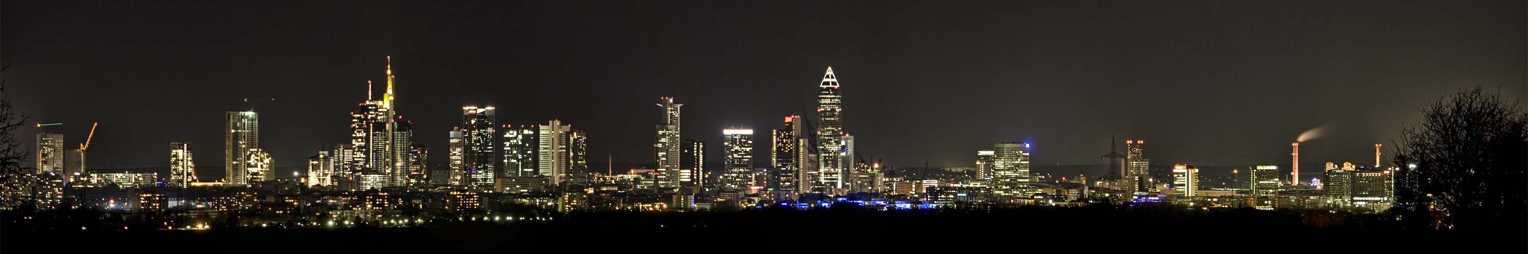 Frankfurt bei Nacht