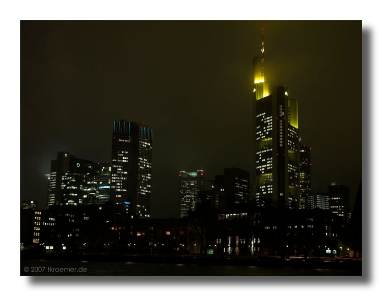 Frankfurt bei Nacht