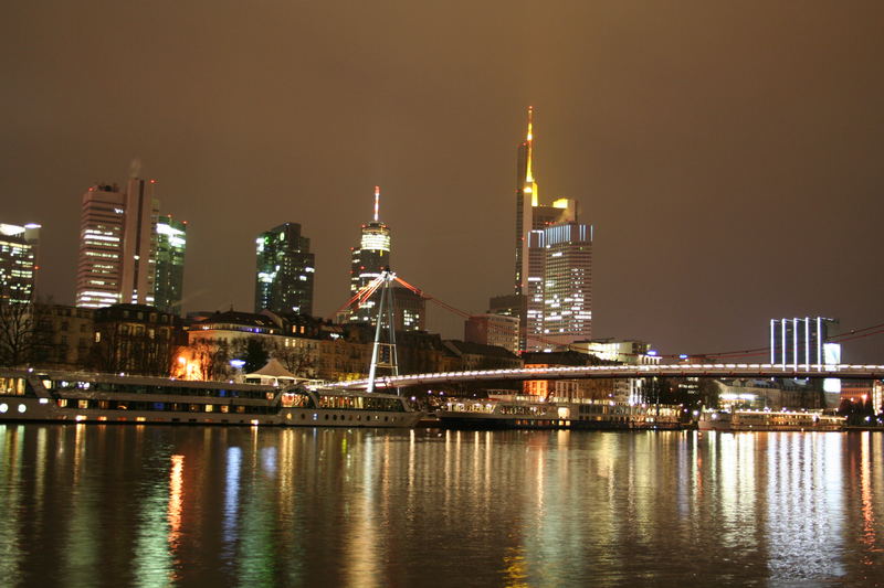 Frankfurt bei Nacht