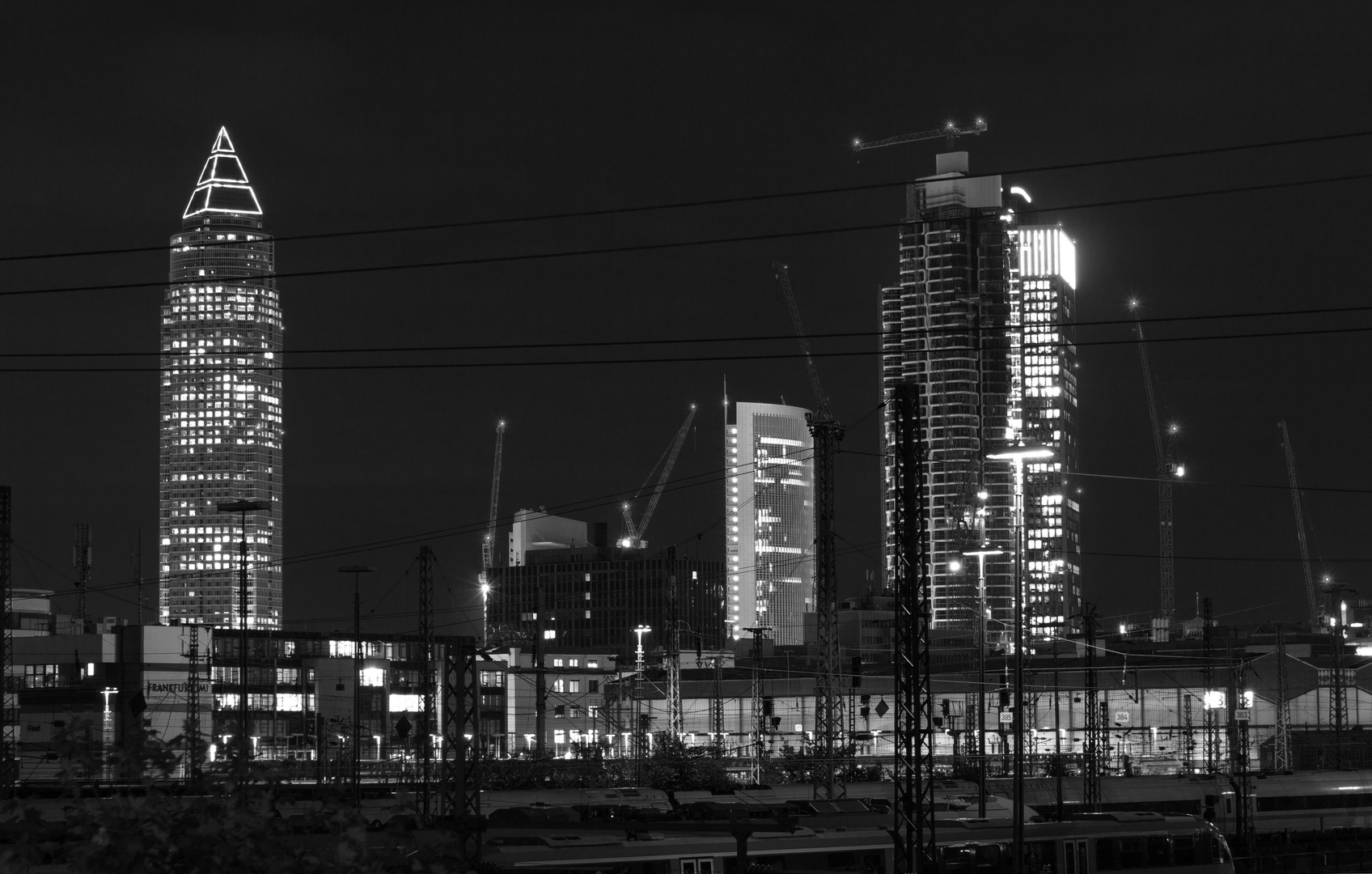 Frankfurt bei Nacht