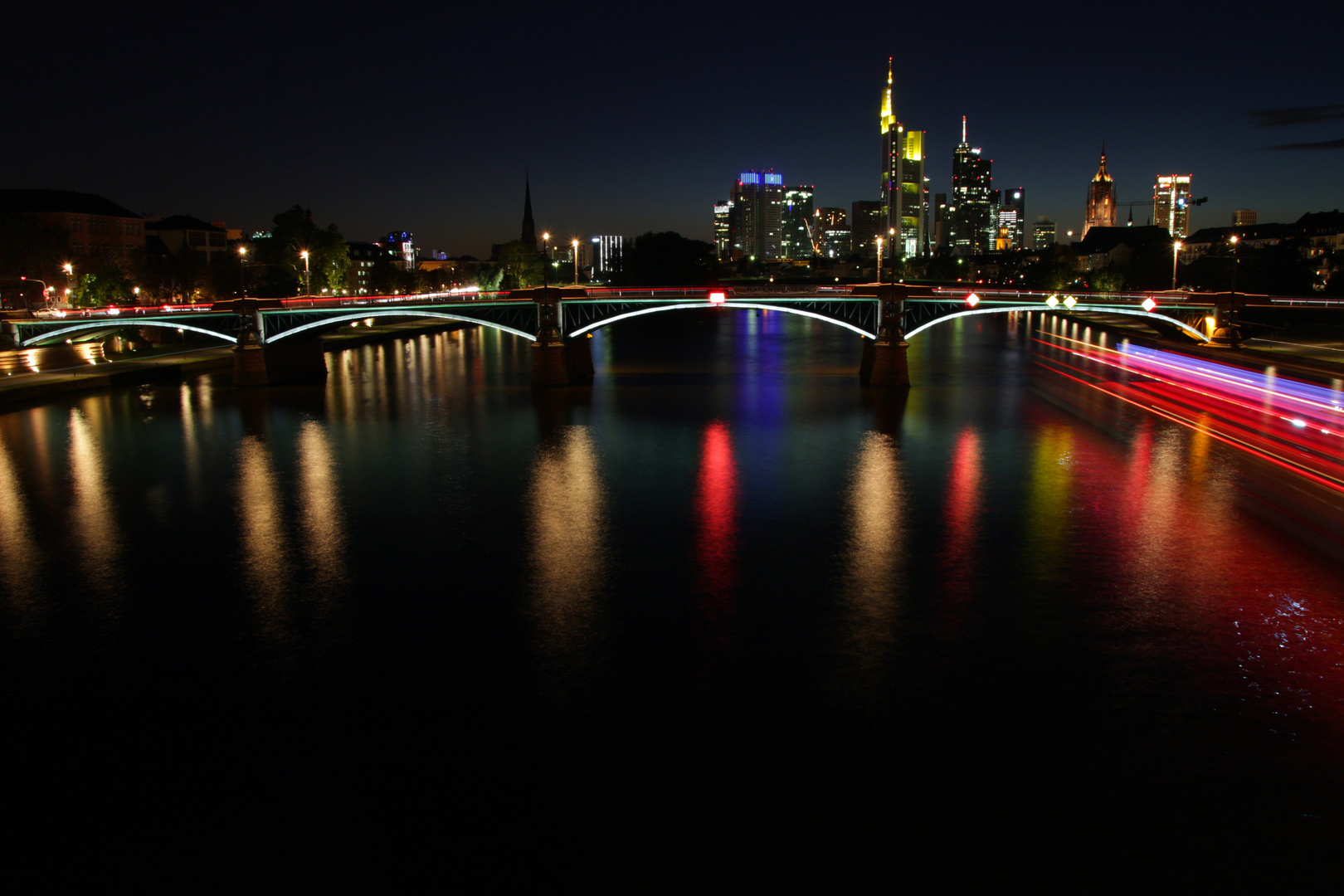 Frankfurt bei Nacht