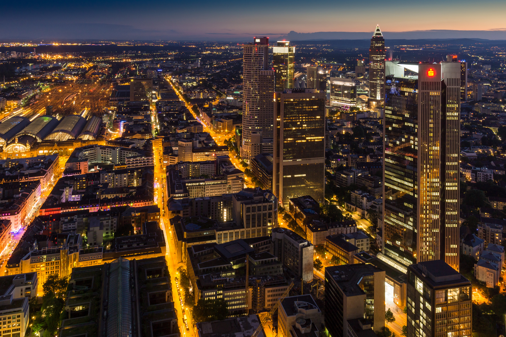 Frankfurt bei Nacht