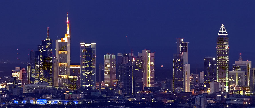 Frankfurt bei Nacht