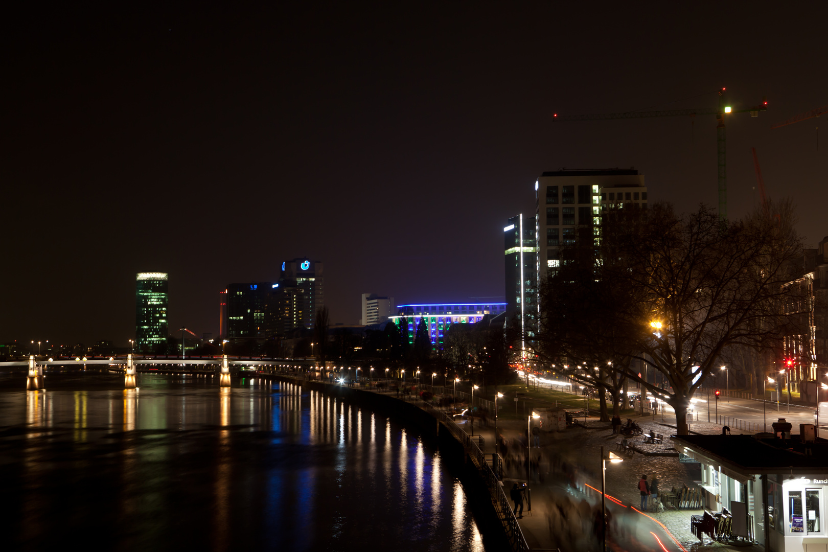 Frankfurt bei Nacht