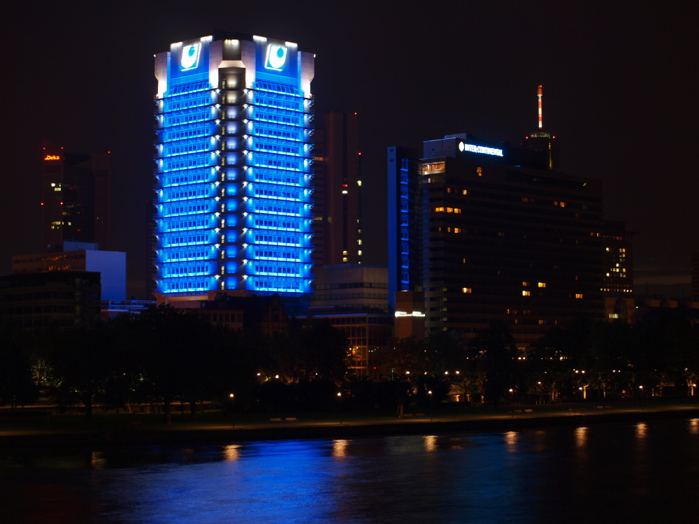 Frankfurt bei Nacht