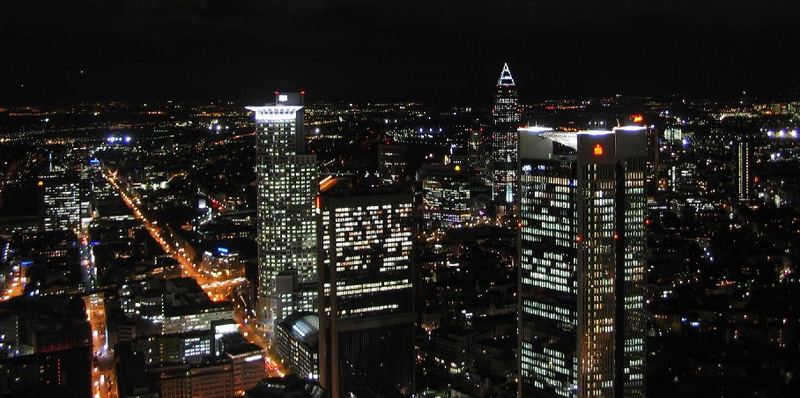 Frankfurt bei Nacht