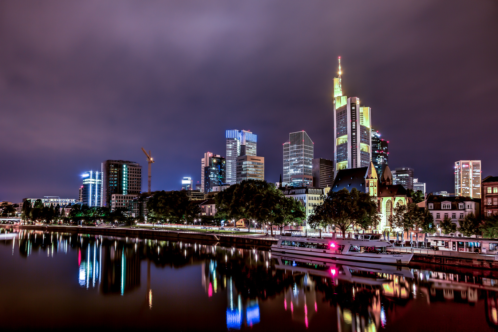 Frankfurt bei Nacht