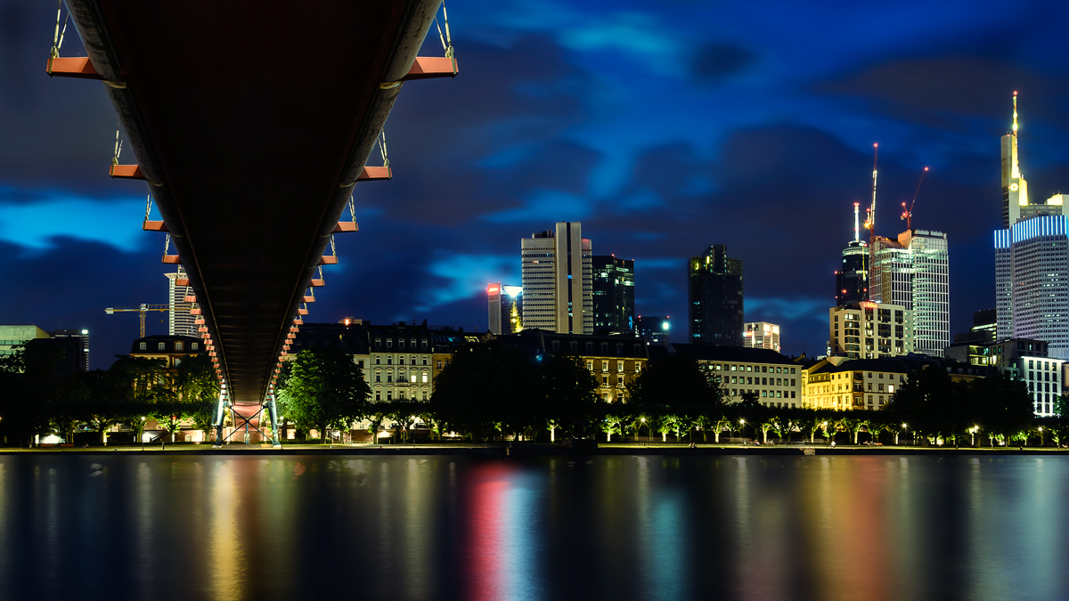 Frankfurt bei Nacht