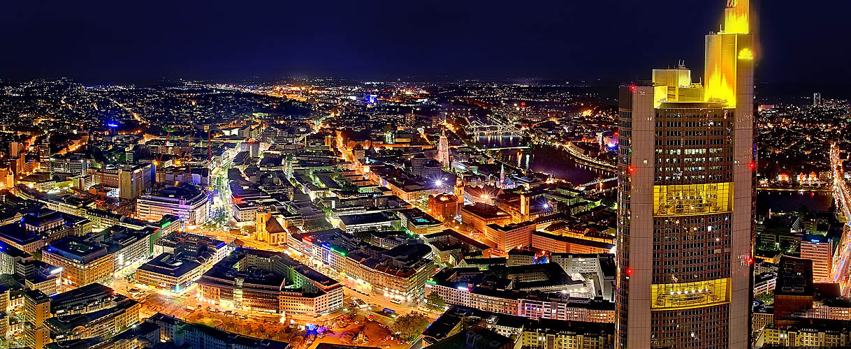 Frankfurt bei Nacht