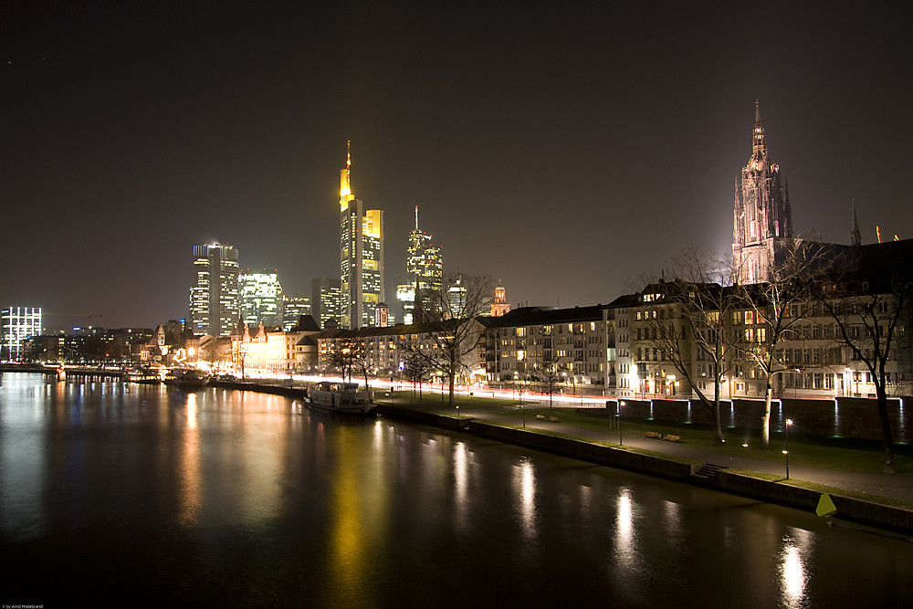 Frankfurt bei Nacht Nr. 1