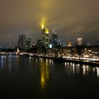 Frankfurt bei schlechtem Wetter