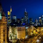 Frankfurt blaue Stunde