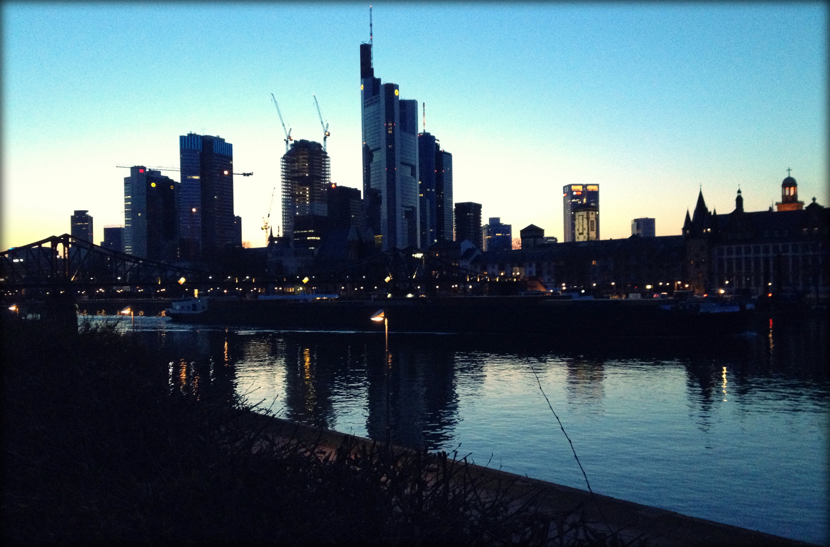 Frankfurt Blaue Stunde