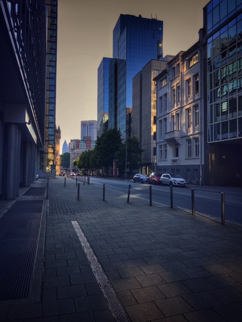 frankfurt, bleichstraße, iphone