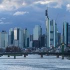 Frankfurt, Blick aufs Hochhausviertel - I