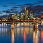 Frankfurt, Blick aufs Hochhausviertel - II