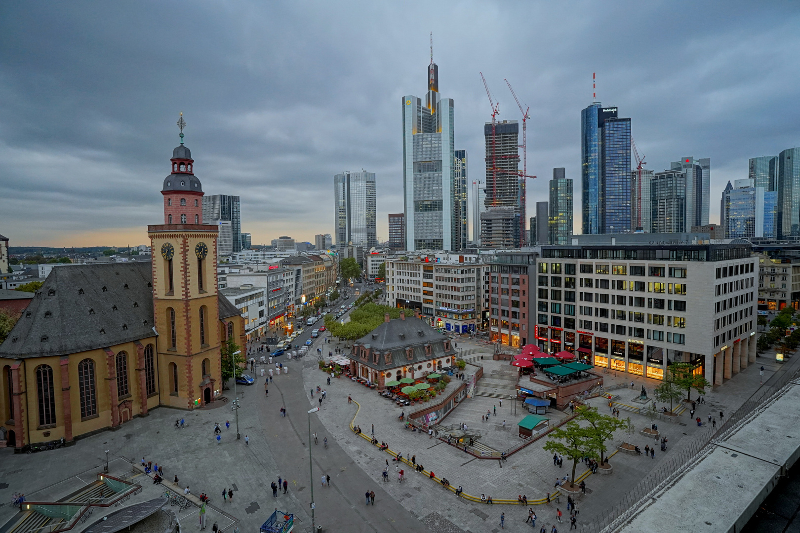 Frankfurt, Blick über die Stadt ((mirada sobre la ciudad)