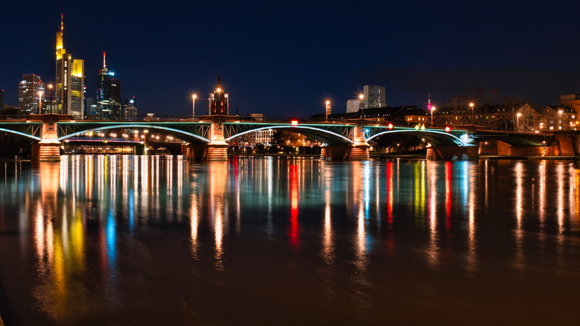 Frankfurt by night