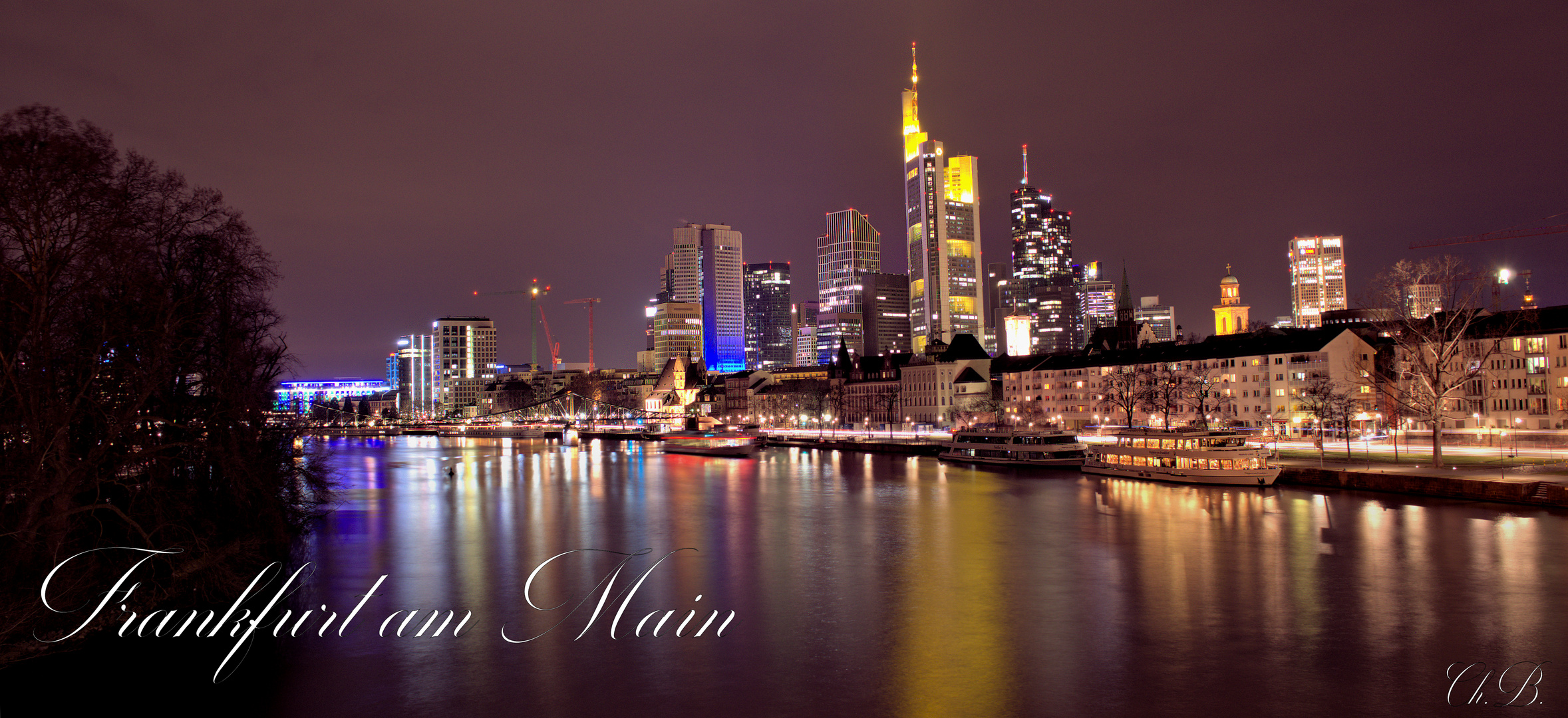 Frankfurt by night...