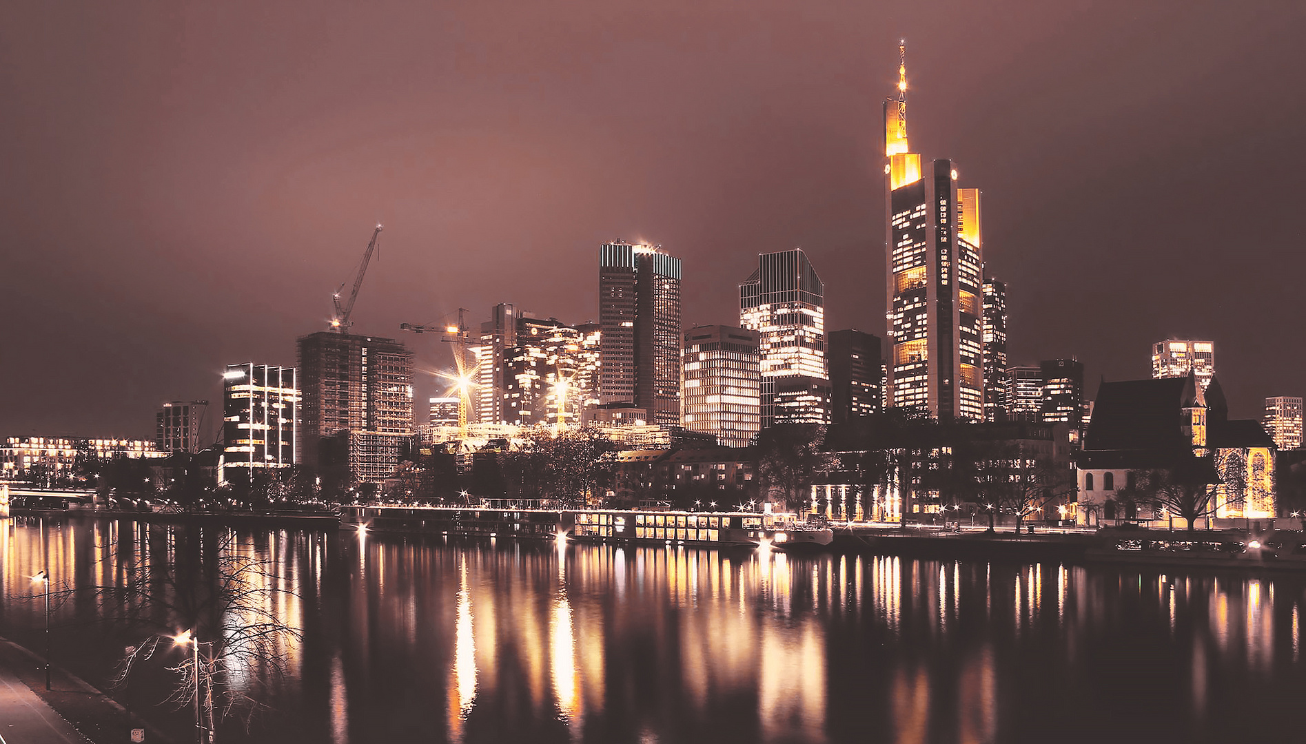 Frankfurt by night