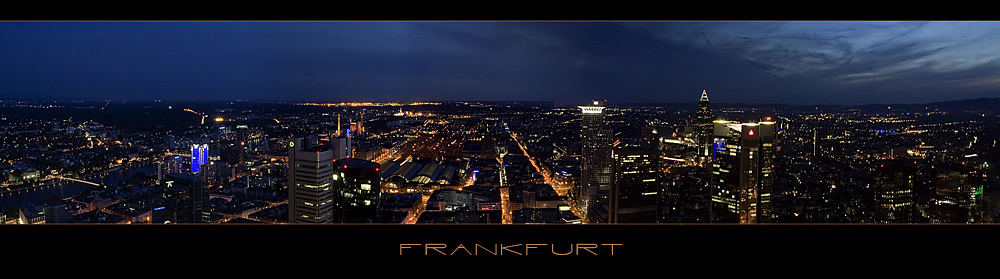 Frankfurt by night