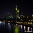 Frankfurt City bei Nacht