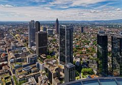 Frankfurt City in Farbe